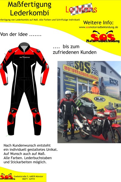 Alexander Schmidl 2- piece suit Le Mans 3. Alexander Schmidl 2- piece suit Le Mans 3.